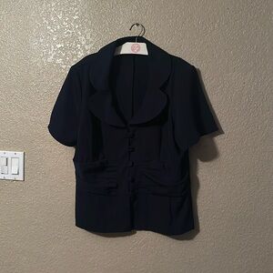 TMabo blouse missing second button size 18